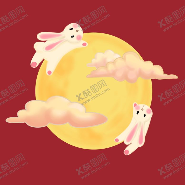 编号：21204609160331425464【酷图网】源文件下载-手绘兔子素材