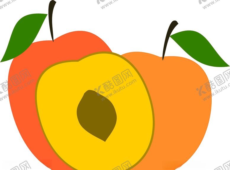 编号：79393609192242319422【酷图网】源文件下载-矢量杏子