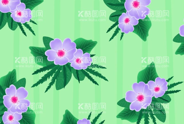 编号：32721103220738114096【酷图网】源文件下载-花卉插画背景素材图