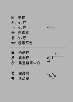 电梯禁止图标当心卡住鞋跟