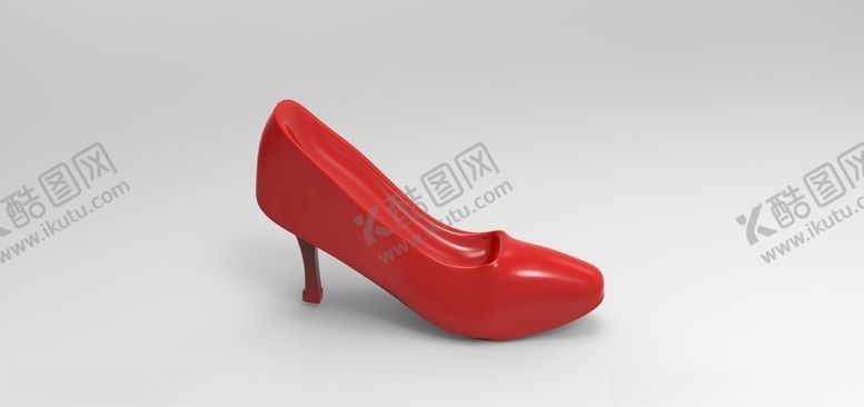 编号：87056509220701427978【酷图网】源文件下载-高跟鞋女鞋红色皮鞋鞋子