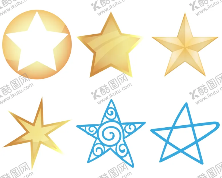 编号：78446506300758353000【酷图网】源文件下载-星星