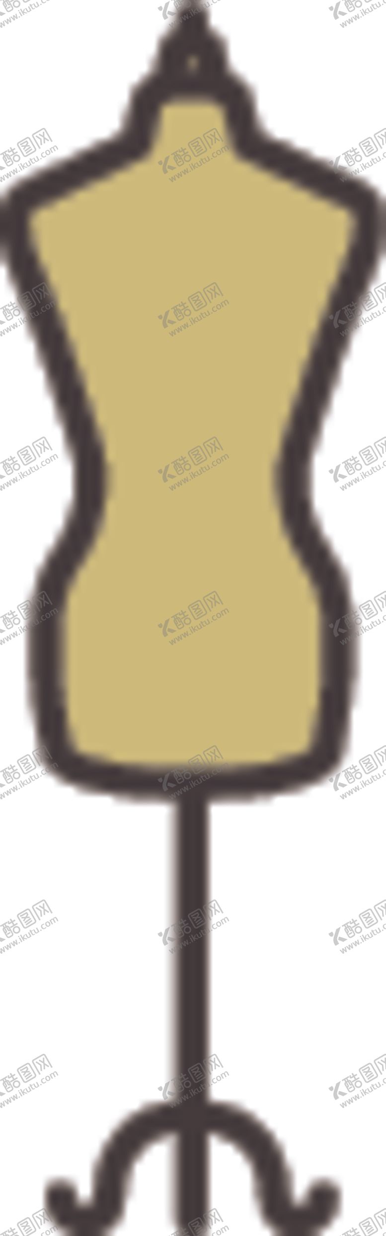 编号：64116109262209212914【酷图网】源文件下载-衣服模特