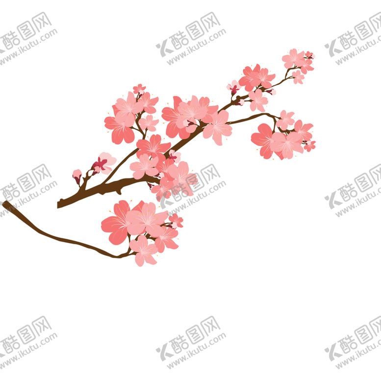 编号：44235809280307306852【酷图网】源文件下载-手绘植物花卉