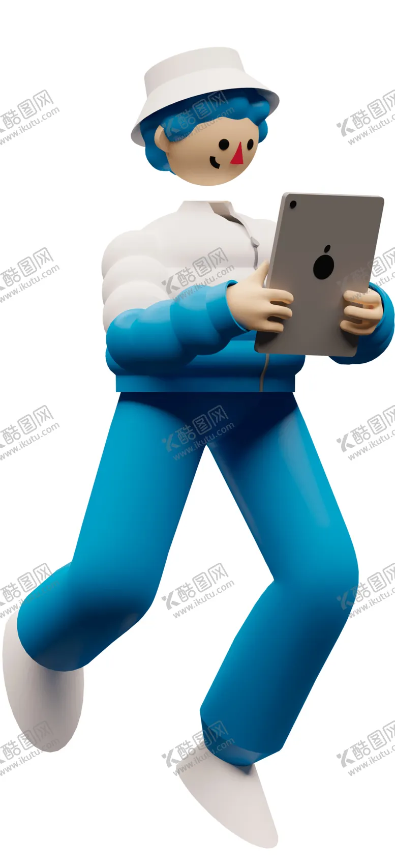 编号：30668102050539413954【酷图网】源文件下载-3D图标素材 卡通人物