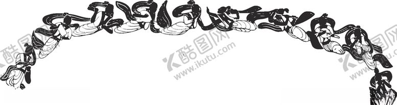 编号：86389505080307007301【酷图网】源文件下载-镂空花图案