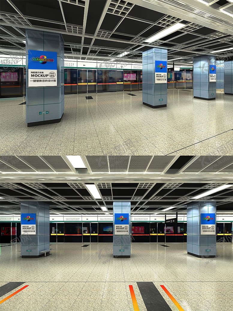 编号：48420909271839382908【酷图网】源文件下载-户外广告牌样机