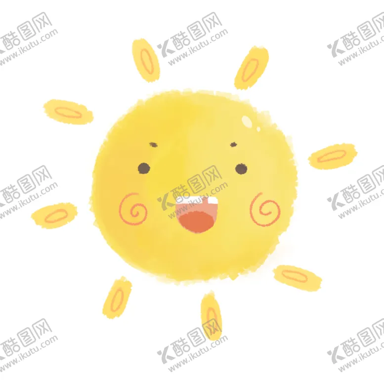 编号：12720802241927158729【酷图网】源文件下载-卡通太阳
