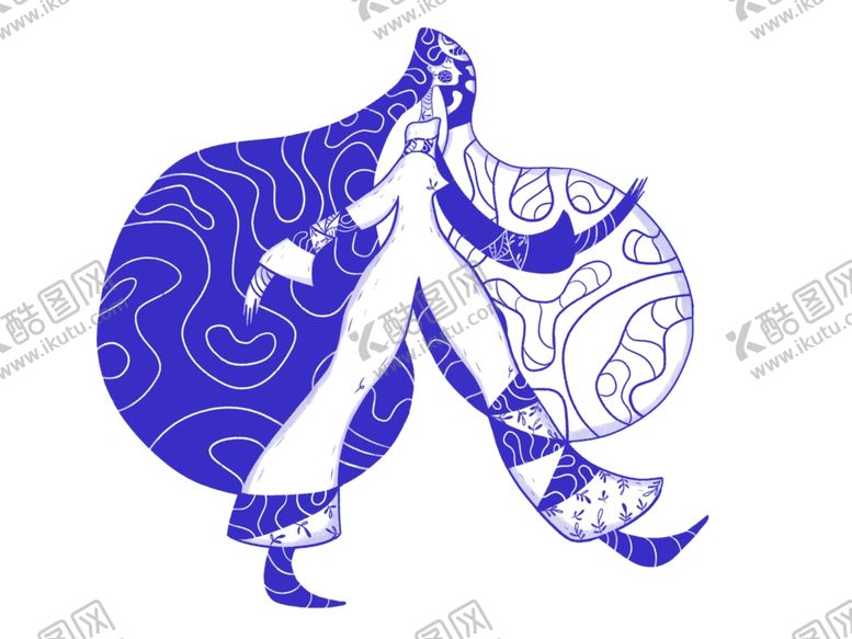 编号：93337909222229566932【酷图网】源文件下载-抽象人物