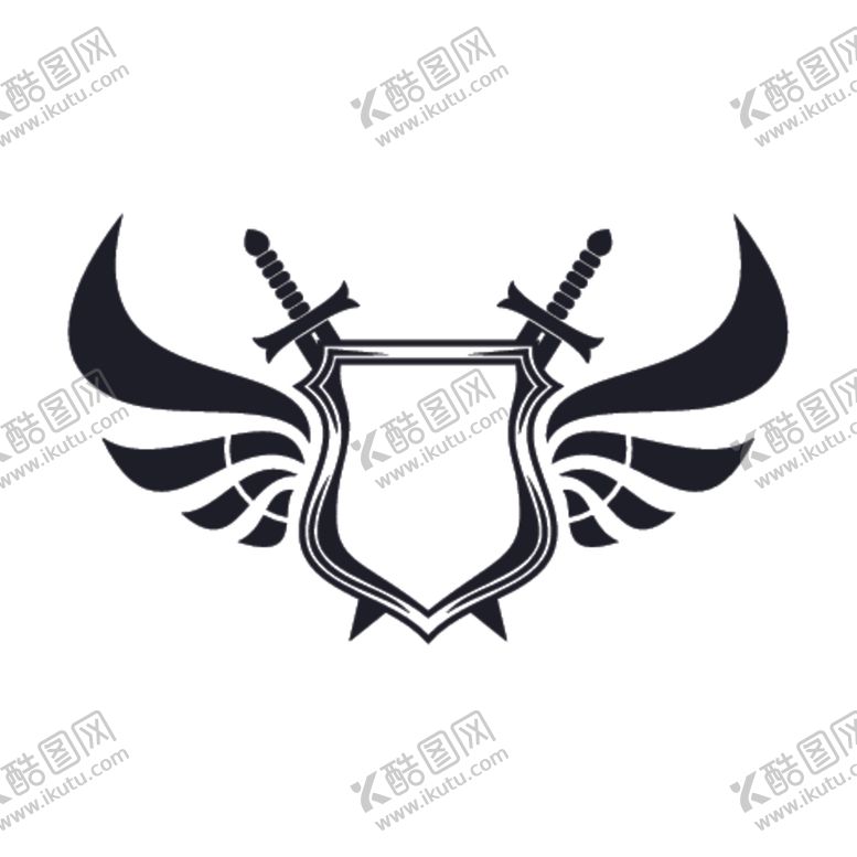 编号：54673107130555564046【酷图网】源文件下载-翅膀logo