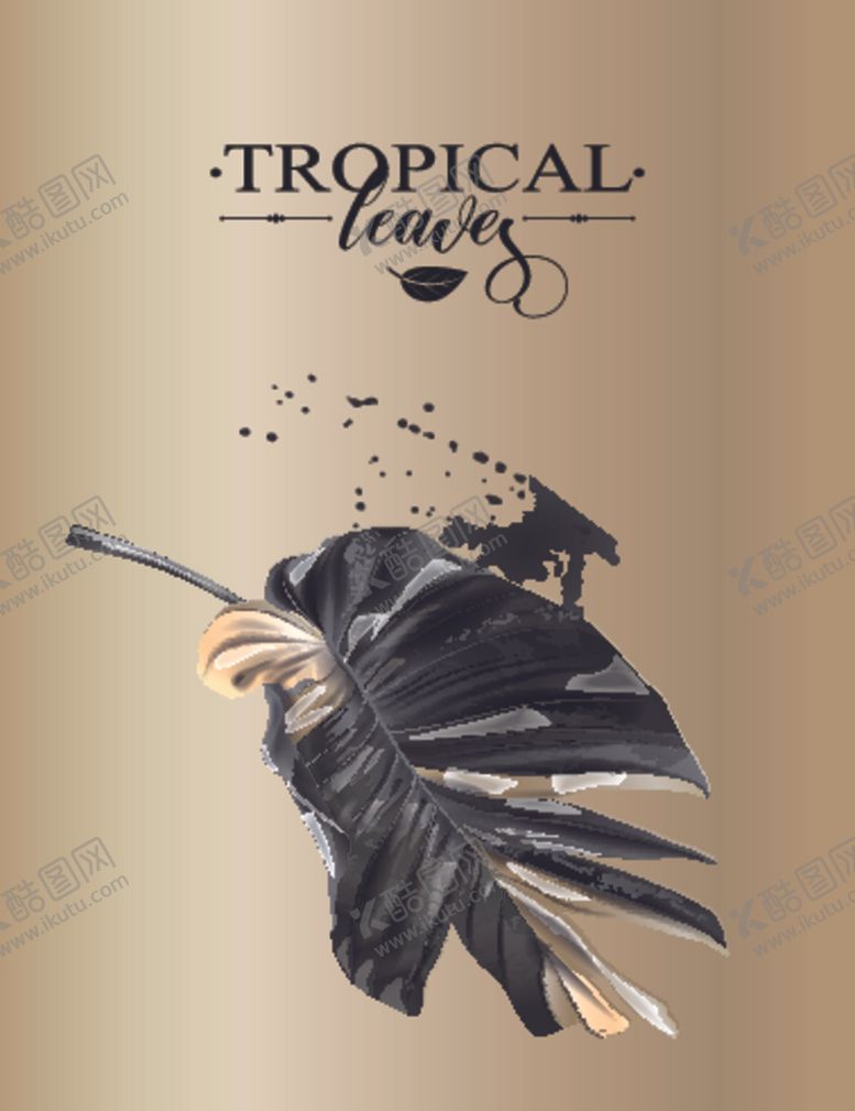 编号：51767110140949401241【酷图网】源文件下载-奢华树叶主题背景