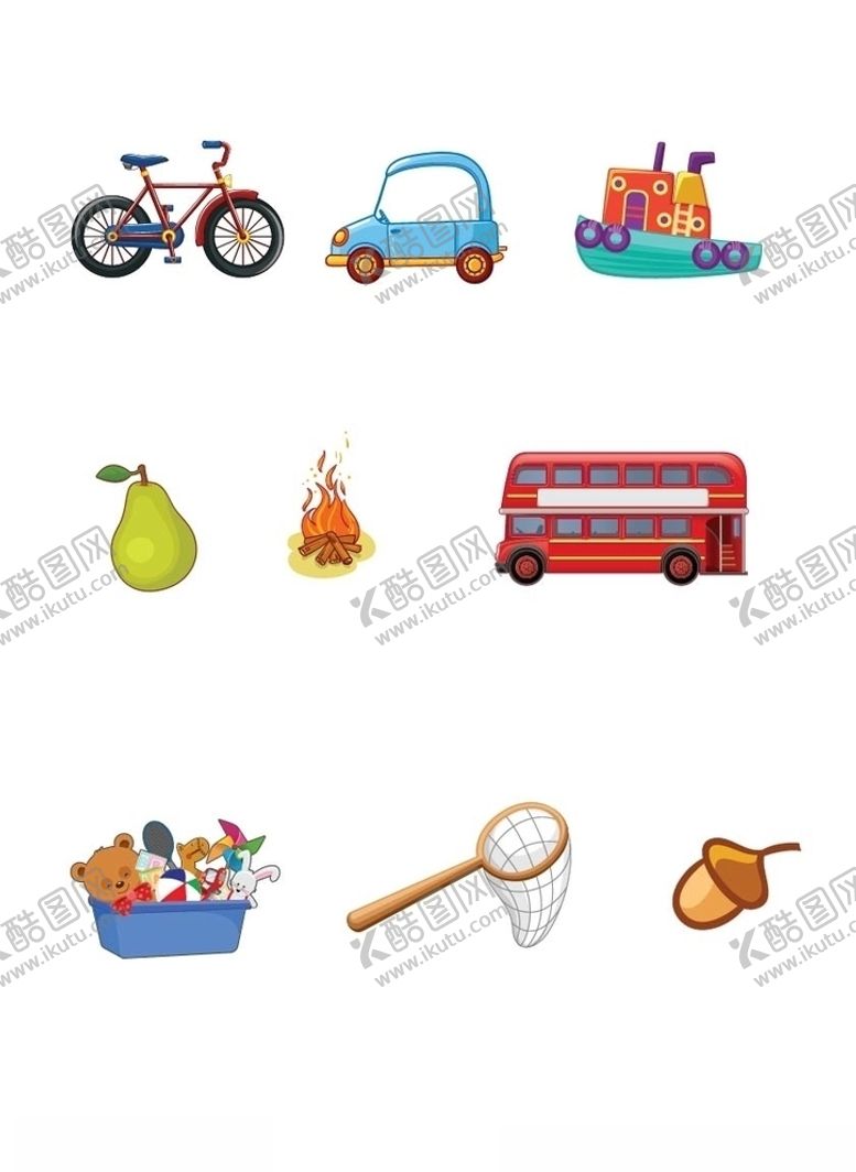 编号：64441009281453206381【酷图网】源文件下载-卡通交通工具