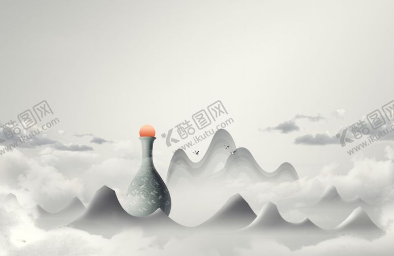 编号：50243210230336183082【酷图网】源文件下载-水墨中国风