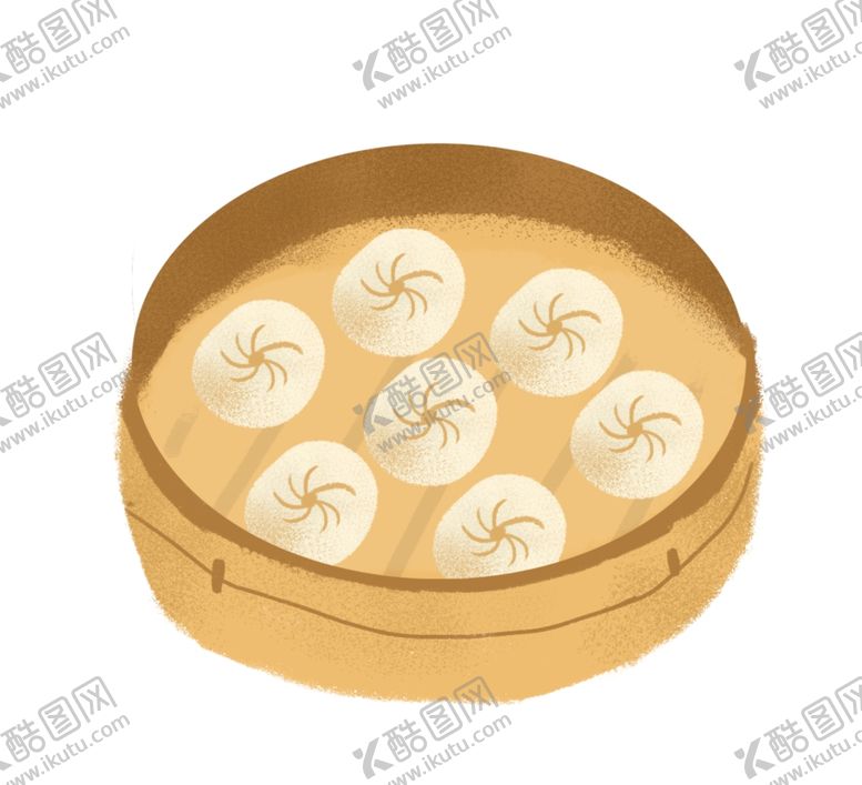 编号：63378504190404487260【酷图网】源文件下载-小笼包插画