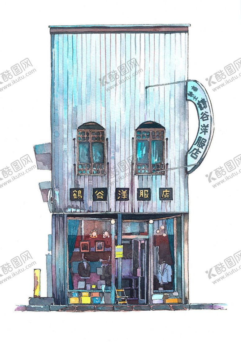 编号：11152909290838479771【酷图网】源文件下载-卡通街道