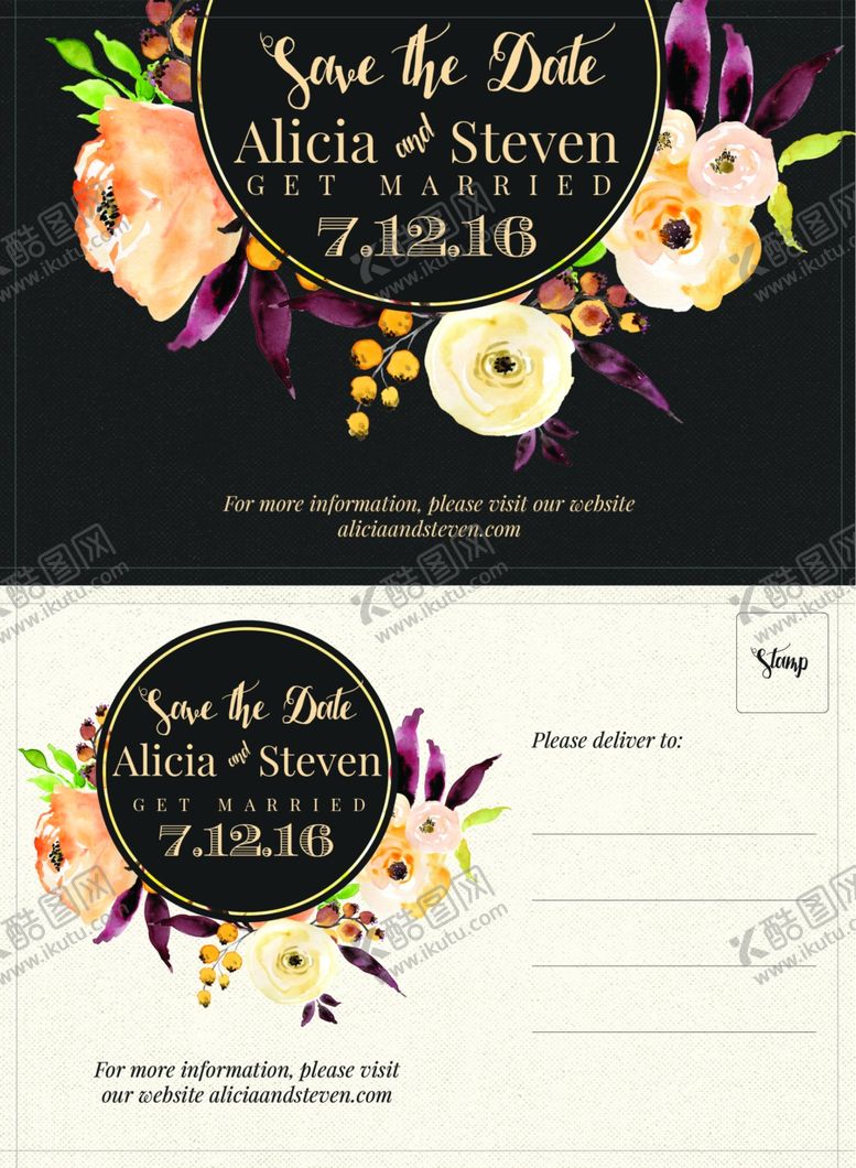 编号：18781810082219051364【酷图网】源文件下载-婚礼邀请函