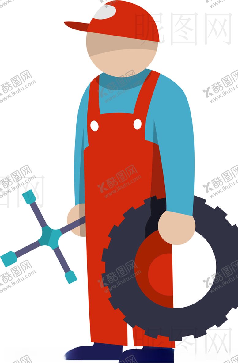 编号：41645009231831197677【酷图网】源文件下载-维修轮胎