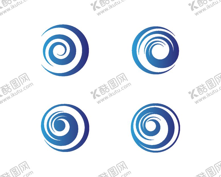 编号：46073309230940431234【酷图网】源文件下载-波纹浪花图标