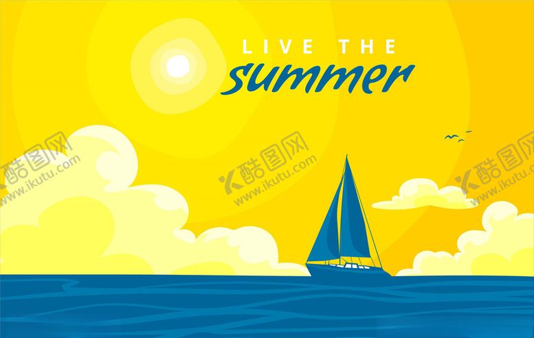 编号：18065210202043521614【酷图网】源文件下载-夏日海边