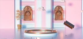 商品展台C4D