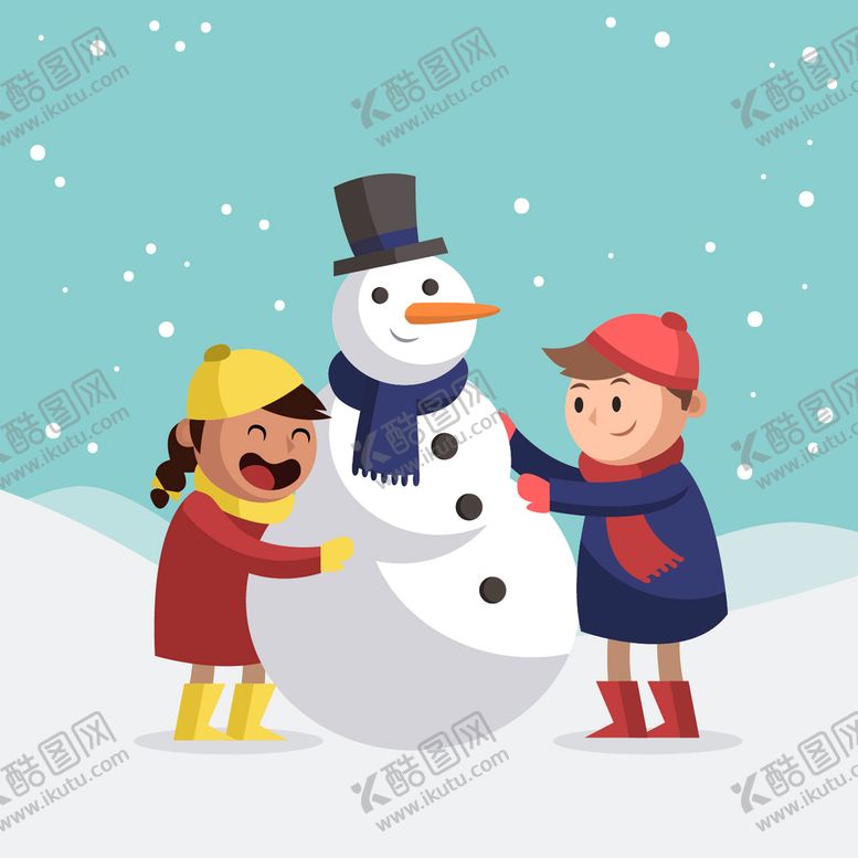 编号：52357701290147146655【酷图网】源文件下载-冬日儿童活动