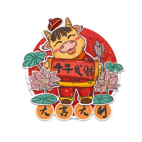 卡通牛形象