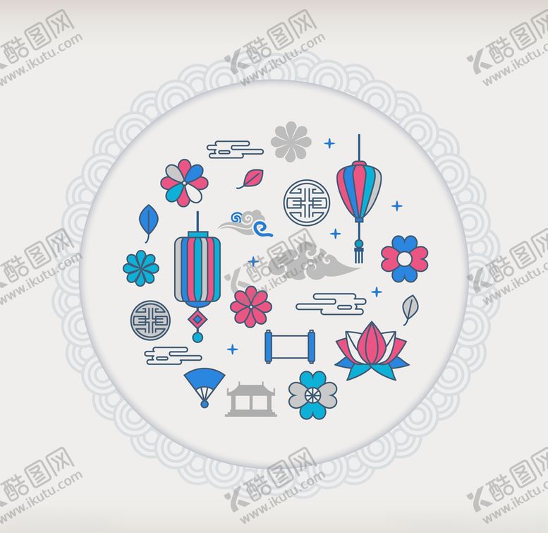 编号：84446506160110494032【酷图网】源文件下载-中秋文化元素