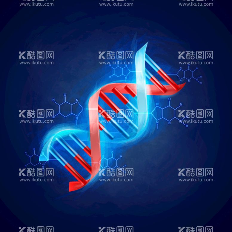 编号：91498810292357448722【酷图网】源文件下载-基因双螺旋