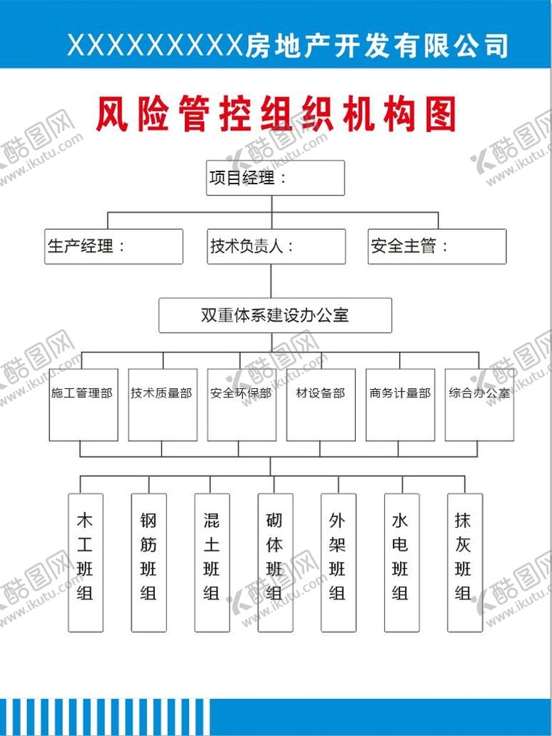编号：95694810171530053818【酷图网】源文件下载-风险管控组织机构图