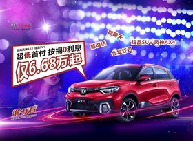 汽车润滑剂宣传促销海报