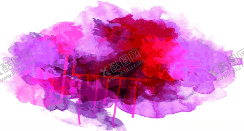 编号：46719805042122127426【酷图网】源文件下载-紫色水彩图案