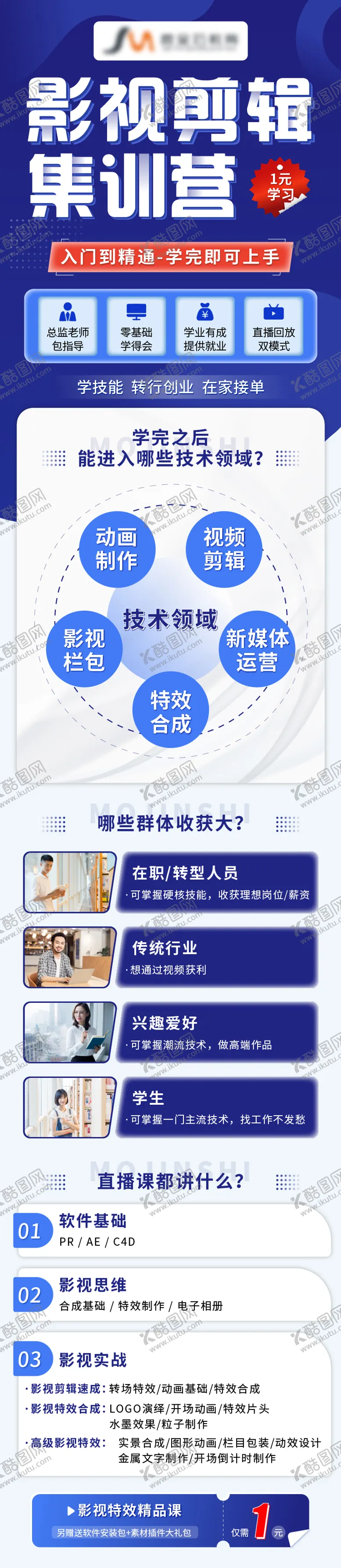 编号：82864211180002316670【酷图网】源文件下载-影视剪辑集训营