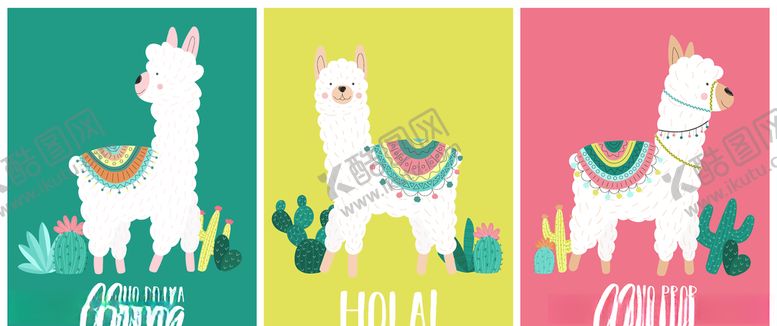 编号：94029510281341038652【酷图网】源文件下载-卡通动物背景