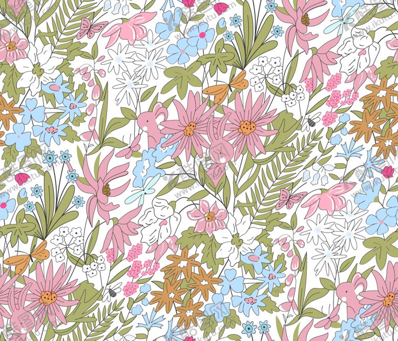 编号：34108604050959402839【酷图网】源文件下载-花卉植物图案精美壁纸