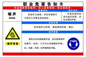 编号：91832509241744387918【酷图网】源文件下载-噪声中文警示说明 噪声展板