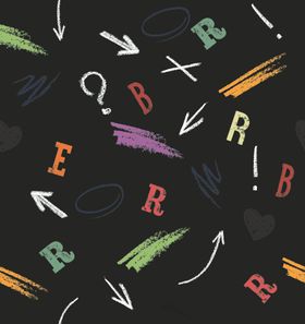字母图案