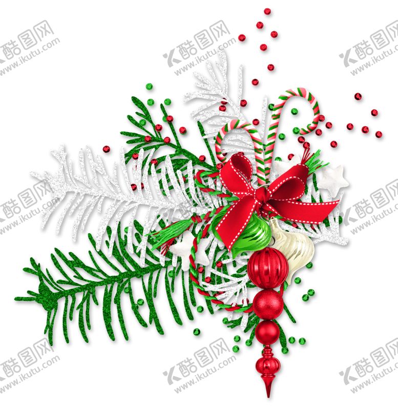 编号：38781401231632337256【酷图网】源文件下载-圣诞花环png素材