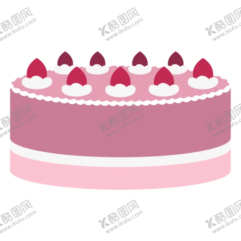 编号：57640806191625354029【酷图网】源文件下载-生日蛋糕