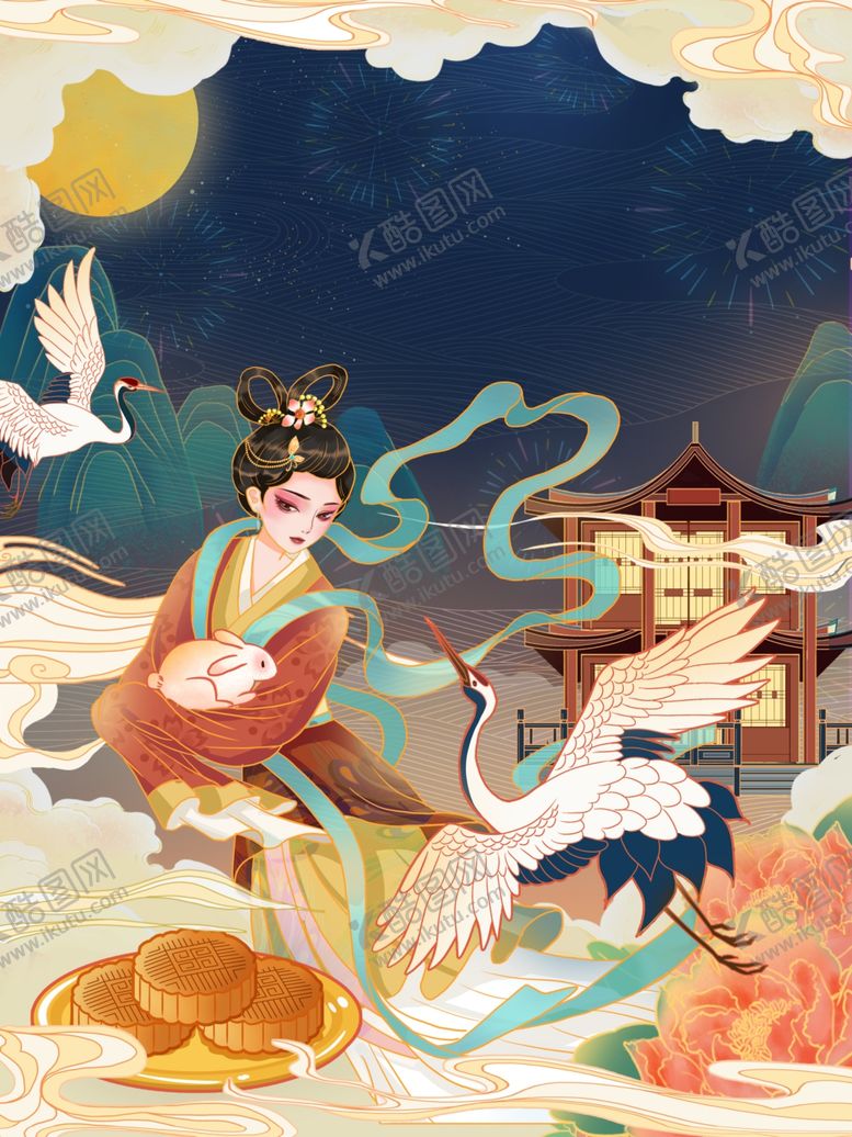 编号：22879910020824336503【酷图网】源文件下载-中秋节