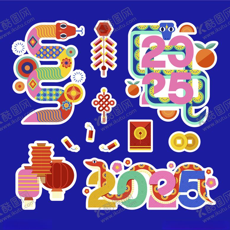 编号：90329301311717048486【酷图网】源文件下载-蛇年
