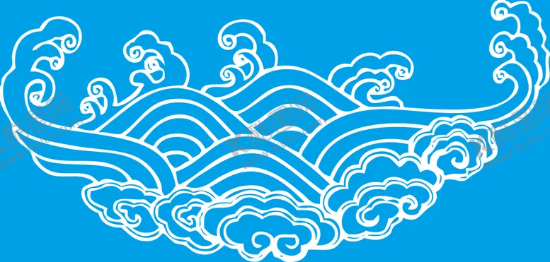 编号：31542809270951037596【酷图网】源文件下载-海浪花纹