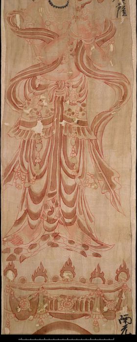 敦煌风格绘画图案