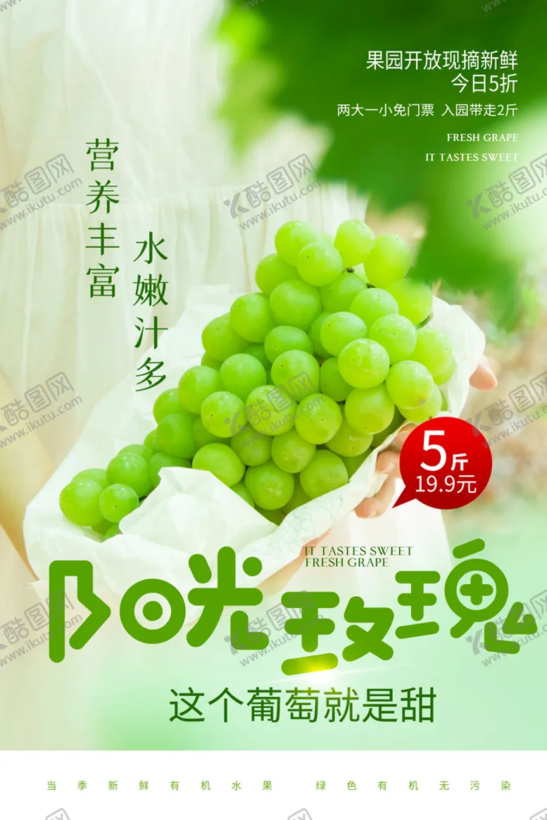 编号：29756409141334318951【酷图网】源文件下载-葡萄广告红缇水果店背景