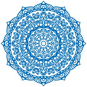 曼陀罗花纹