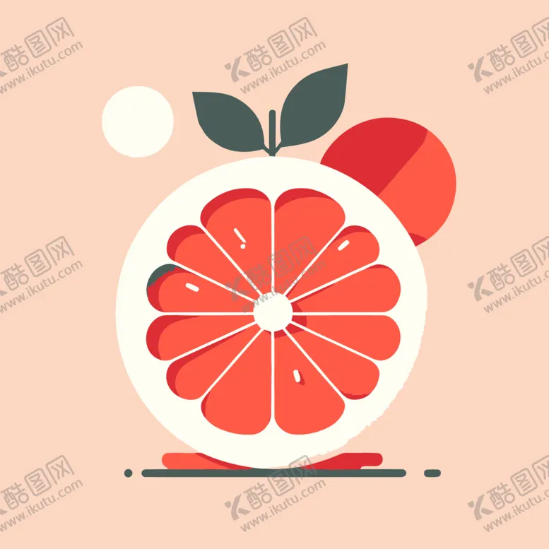 编号：25952512091824518474【酷图网】源文件下载-卡通柚子图标设计