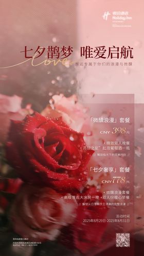 七夕情人节海报