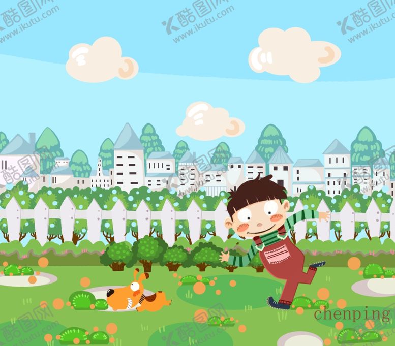 编号：57945206301446258365【酷图网】源文件下载-游乐场插画