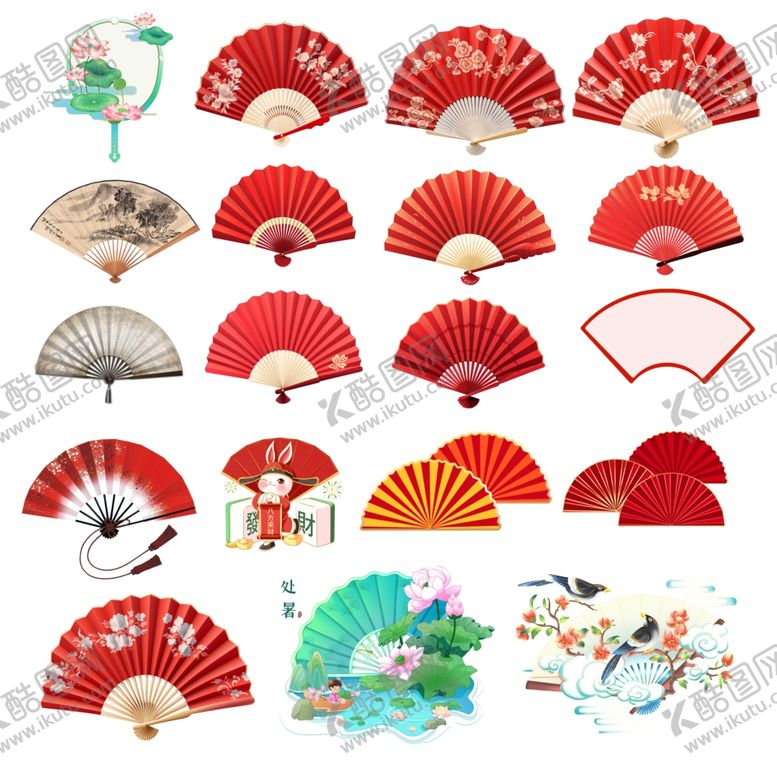 编号：95329706300621441174【酷图网】源文件下载-扇子