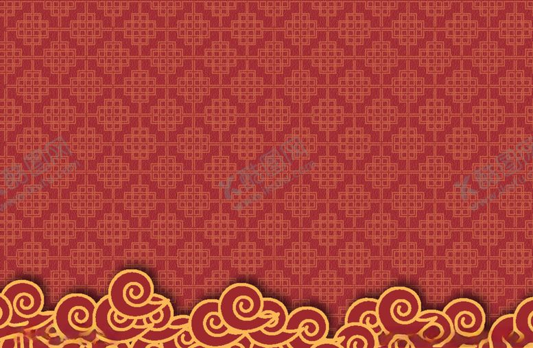 编号：57918807080419284564【酷图网】源文件下载-中式背景红色背景