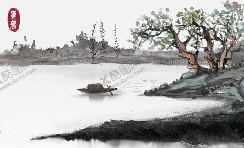 编号：94527010032300294320【酷图网】源文件下载-高清水墨画